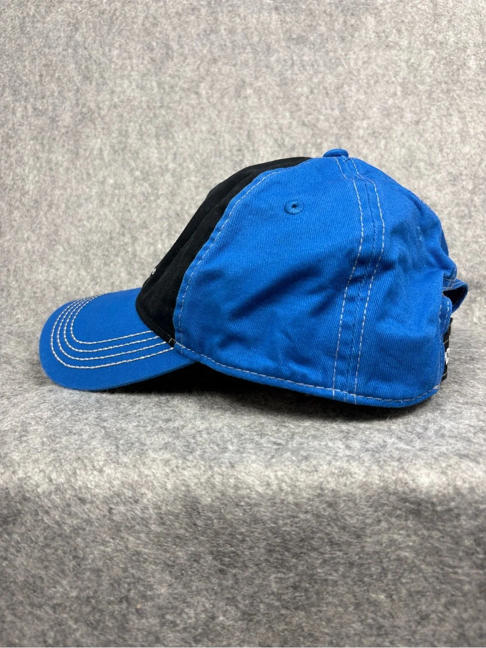 Mopar Blue Black Embroidered Adjustable Hat
